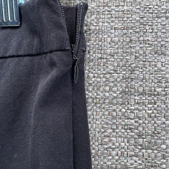 Talbots Pants 14 Black Cropped Straight Leg Trousers‎ Professional Chatham Crop - Picture 9 of 10